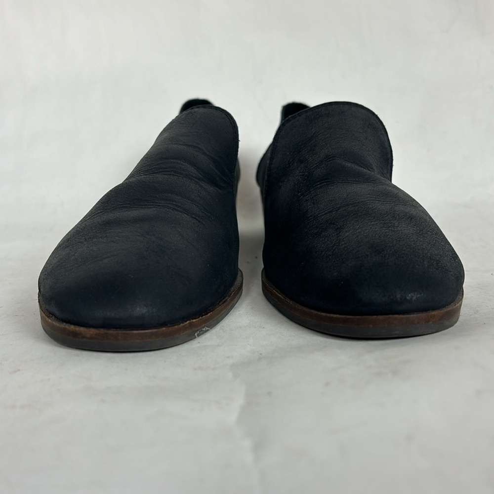 Lucky Brand Womens Cahill Flats Loafers Slip On Black Leather - Picture 5 of 15